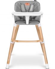 Стільчик для годування Lionelo Koen Grey Stone